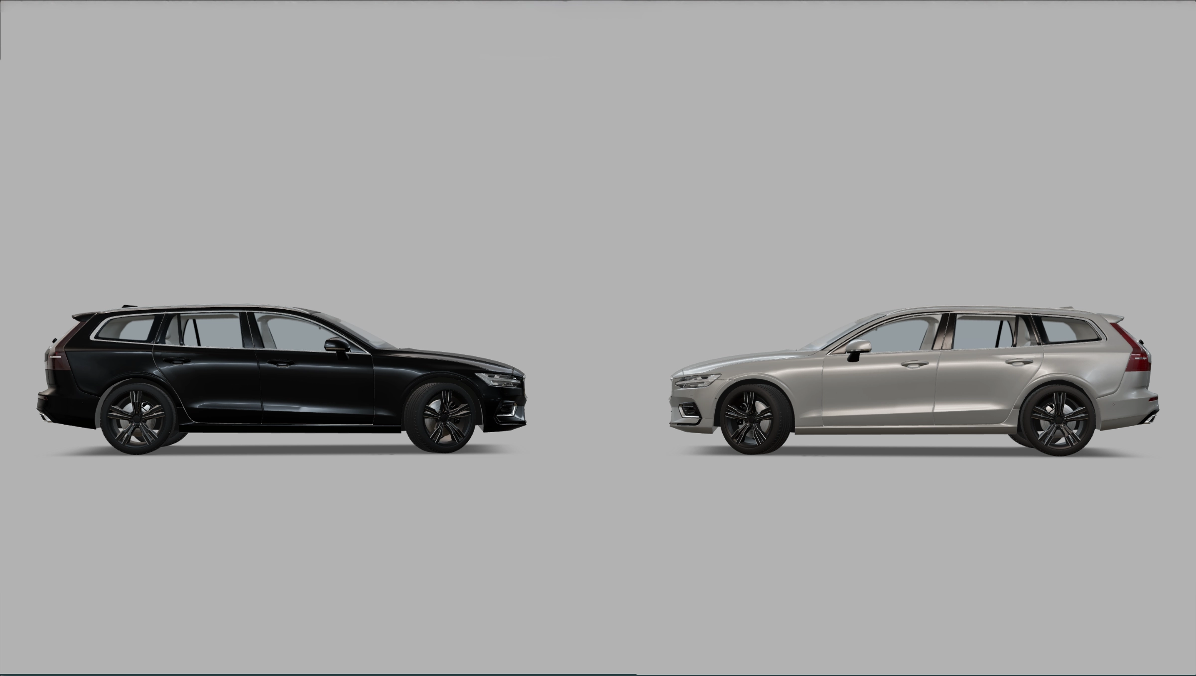 Cinematic 3D car presentation